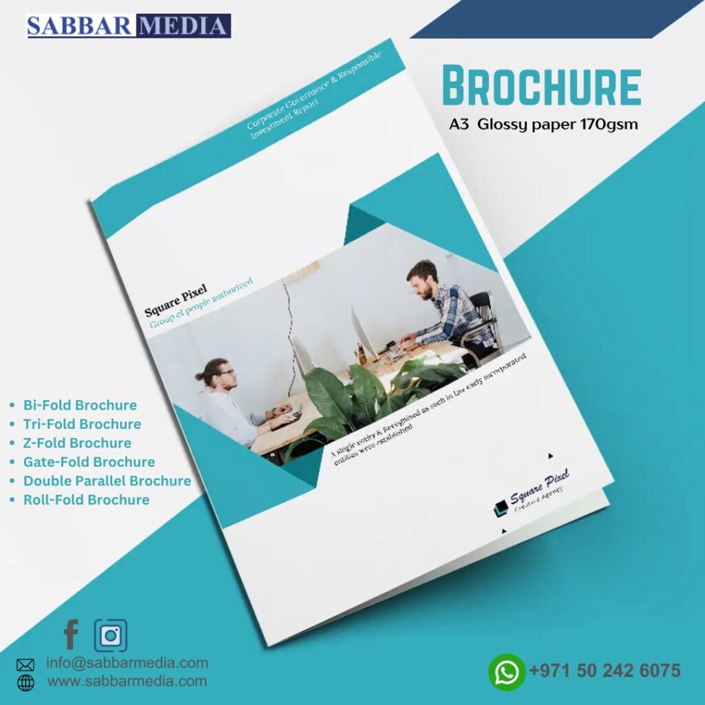 High-quality company profile printing services in Dubai with premium materials.
